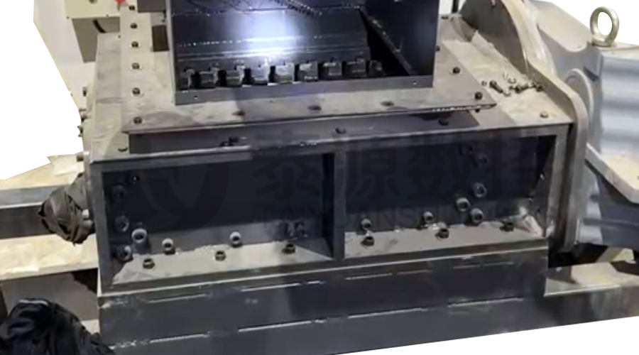 Modular Iron Chip Crusher High strength crusher for chip